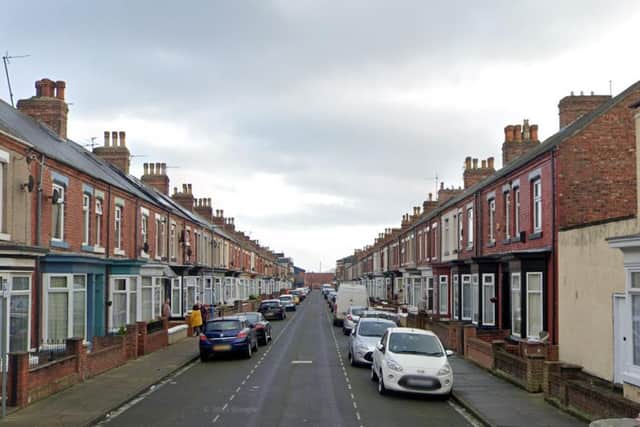 Police searched a house in Carlton Street in Hartlepool as part of Operation Endeavour. Image copyright Google.