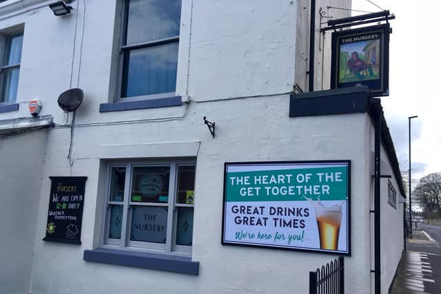 The pub is looking forward to welcoming customers back for the first time in months.