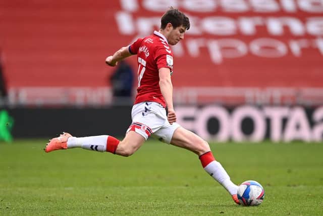 Middlesbrough midfielder Paddy McNair.