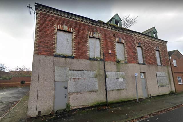 The site in Lister Street, Hartlepool, which is to be transformed into a DIY bathroom and tile shop.