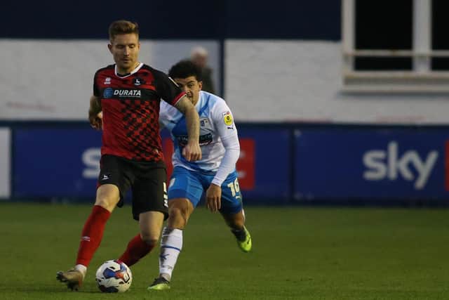 It's been a difficult season for Euan Murray and Hartlepool United. (Credit: Michael Driver | MI News)