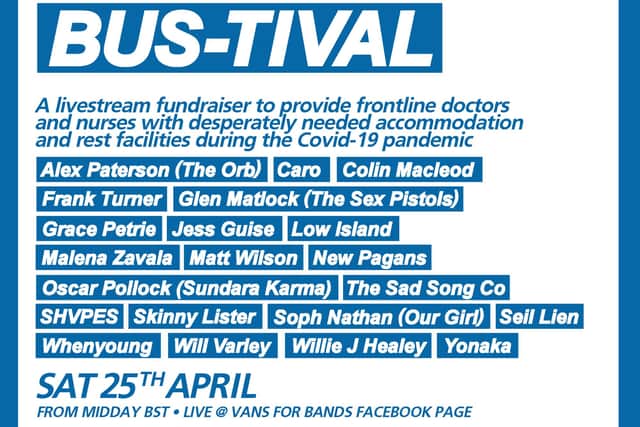 The BUS-TIVAL line-up.