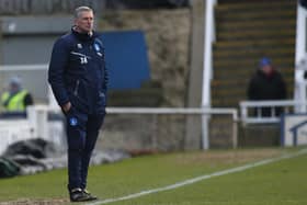 John Askey takes his Hartlepool United side to Tranmere Rovers at the weekend. (Photo: Michael Driver | MI News)