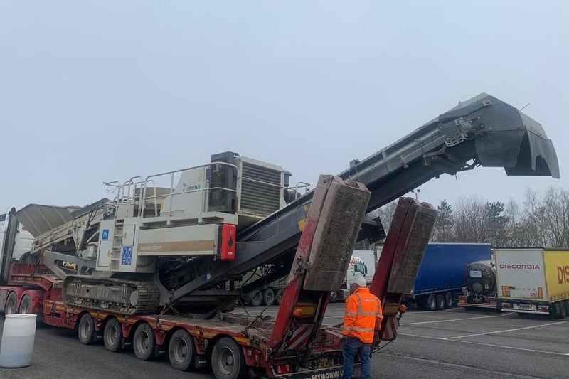 "This tarmac machine was relying on gravity to keep it on the truck"