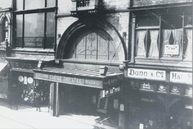 The Empire Theatre in Hartlepool where Raymond Hopkins often spent time backstage as a boy.