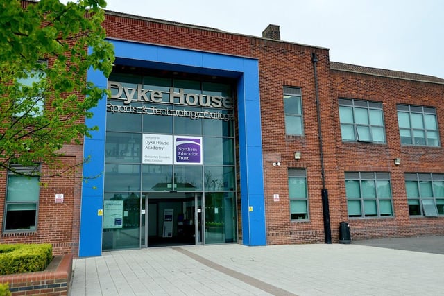 Dyke House Sports and Technology College had a total of 145 suspensions and zero permanent exclusions in 2020/21. The headcount was 1,284.