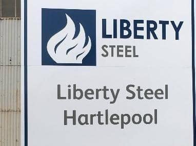 The Liberty Steel mill in Brenda Road, Hartlepool.