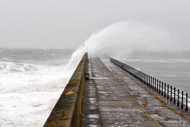 Stormy weather is forecast for Hartlepool during the first half of the week.