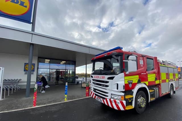 Firefighters called to Lidl in Hartlepool
