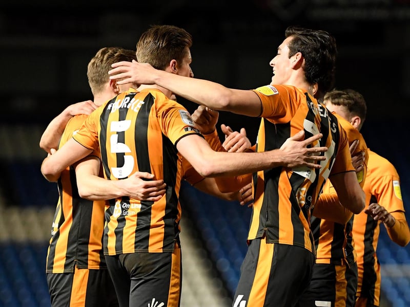 Hull City are predicted to finish the season top of the table, gaining automatic promotion with 89 points and going up as League One champions.