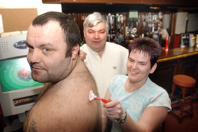 The Goldmine Pub gets behind Comic Relief in 2007.