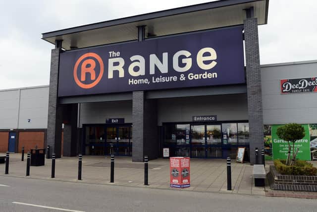 The Range at Teesbay Retail Park, Hartlepool. Picture by Frank Reid