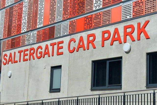 The new, more colourful Saltergate multi-storey car park officially opened to the public in 2019.