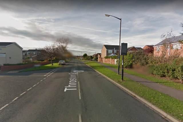 The incident is said to have taken place as the boy crossed on to Throston Grange Lane in Hartlepool. Image by Google Maps.