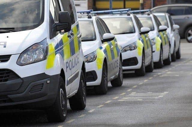 Armed police arrested four people in Hartlepool on Monday evening (July 31).