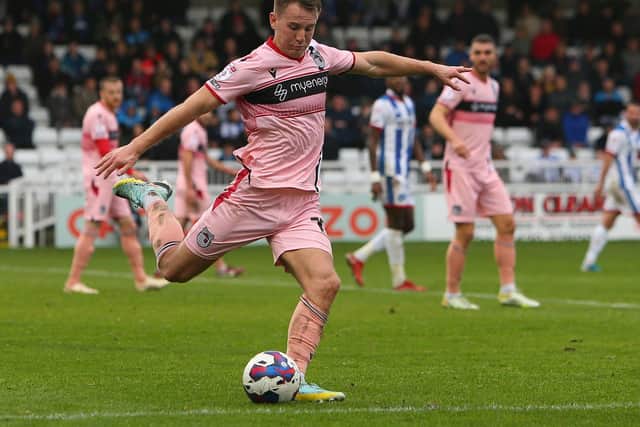 Bryn Morris is another former Hartlepool United player who could line-up for Grimsby Town on Good Friday (Credit: Michael Driver | MI News)