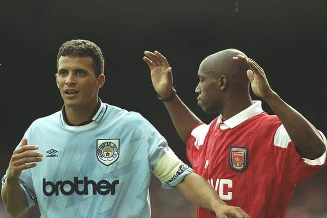Keith Curle spent a number of years as a player with Manchester City. \ Mandatory Credit: Clive  Mason/Allsport
