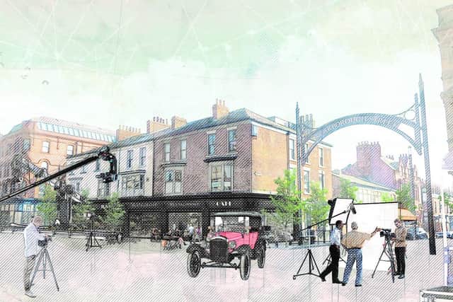 How artists envisage the junction of Church Street and Scarborough Street will look.