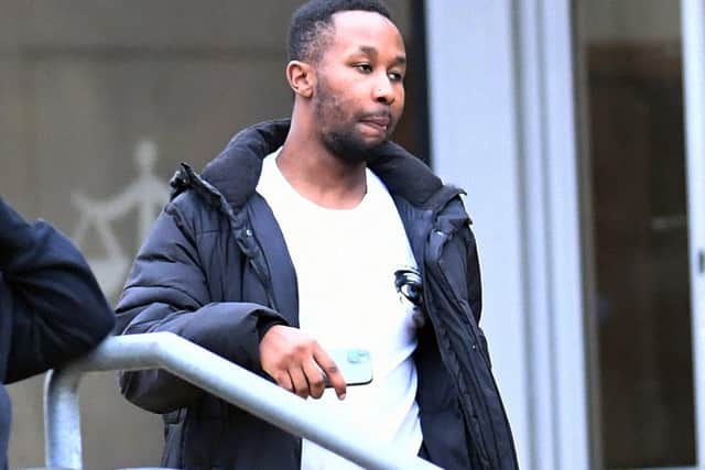 Takudzwa Dokotera leaving Teesside Magistrates' Court after he admitted a charge of sexual assault. Picture by FRANK REID