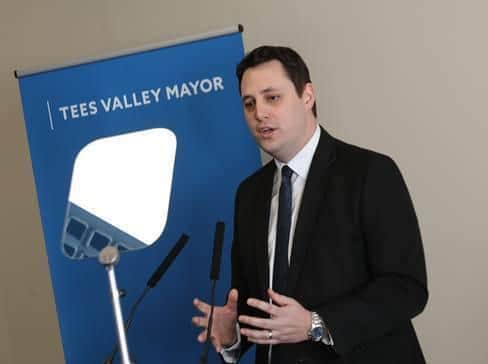Conservative Tees Valley Mayor Ben Houchen.