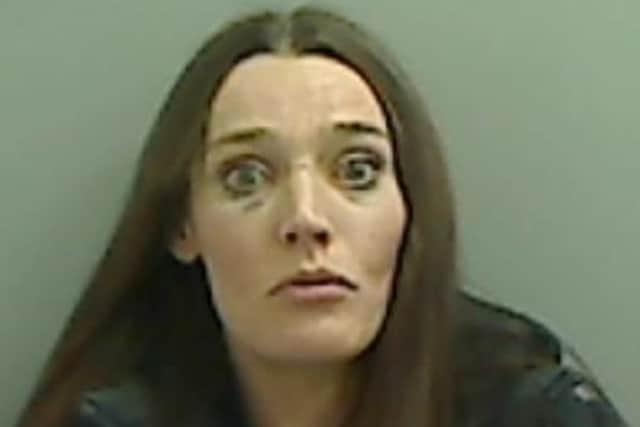 Stacey Robinson has been jailed at Teesside Crown Court for almost three years.