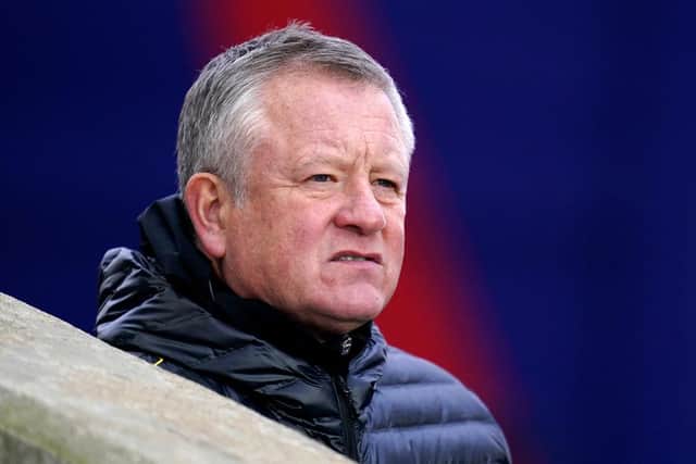 Chris Wilder earned promotion from the Championship the last team he managed in the division (Photo by John Walton - Pool/Getty Images)
