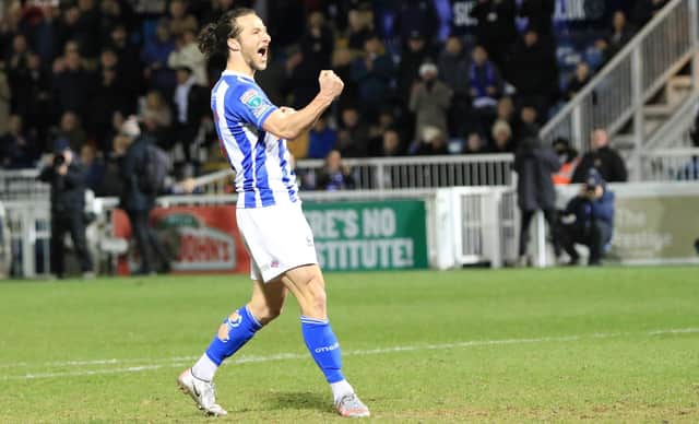 Jamie Sterry got Hartlepool United back into the game against Newport County