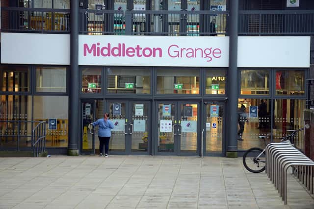 Middleton Grange Shopping Centre, in Hartlepool, said trade was "quieter than normal" for Boxing Day.