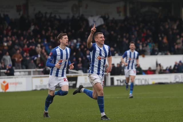 David Ferguson admits it has been nothing but positive since his move to Hartlepool United. (Credit: Mark Fletcher | MI News)