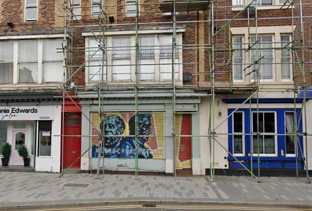 78 Church Street, in Hartlepool, centre, could be transformed into a newsagent's shop selling alcohol.