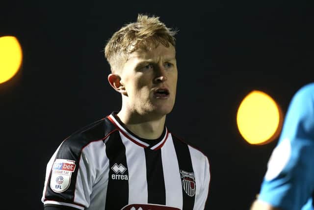 Luke Hendrie of Grimsby Town (Photo by Pete Norton/Getty Images)