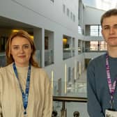 Hartlepool College of Further Education students Tiegan Cranney, 22, and Samuel Casey, 19, have both been shortlisted for the same regional apprenticeship award and will be attending a black-tie event at the Hilton, in Gateshead, in March, for the awards ceremony.