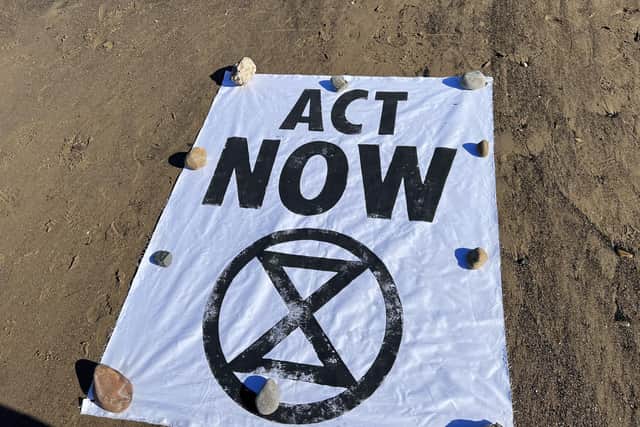 Reclaim our Sea in Hartlepool: Protesters form human chain on Seaton ...