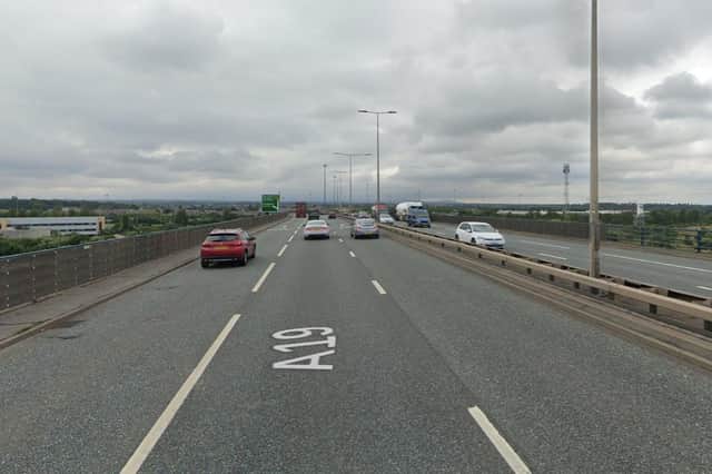 The Tees flyover is partially closed this evening. Pic: Google Images