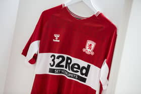 Middlesbrough's 2021/22 home shirt.
