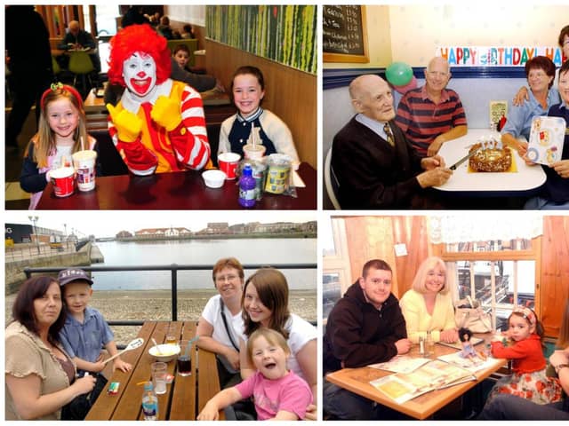 Do you recognise anyone here enjoying a meal out and about in Hartlepool?