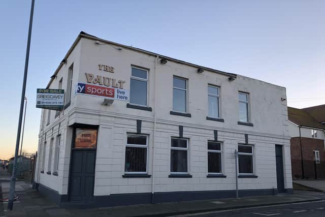 The former Vault pub, in Whitby Street, Hartlepool, could be transformed into flats.