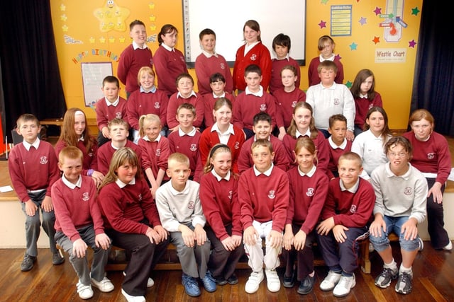 One last line-up for these West View Primary School pupils in 2006.