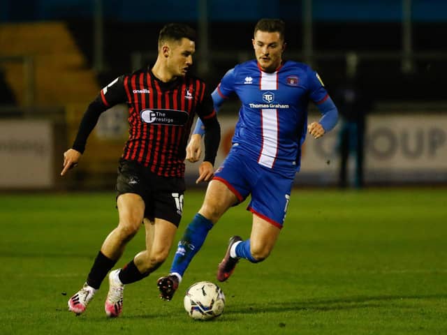 Hartlepool United had to settle for point against Carlisle United. (Credit: Will Matthews | MI News)