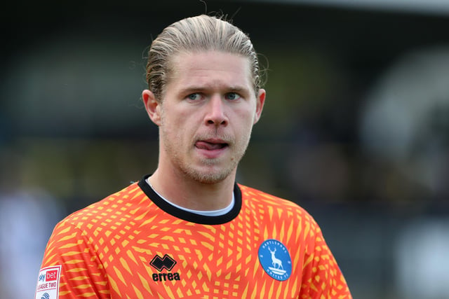 Killip's heroics helped Hartlepool into the second round of the FA Cup and he will be looking for another reaction following his mistake at Barrow. (Credit: Mark Fletcher | MI News)