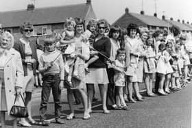 The crowds turned out in force for the visit of Princess Anne to open the Middleton Grange Shopping Centre. Were you there and what do you remember of it all?