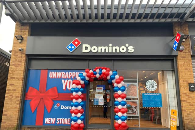 The new Domino's in Catcote Road.