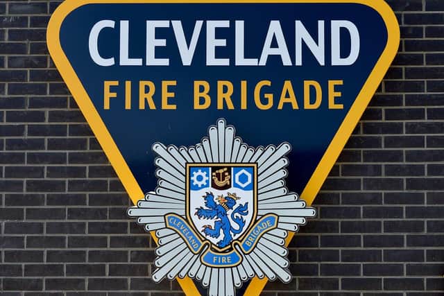 Cleveland Fire Brigade is support care homes in the fight against Covid-19. Picture by Frank Reid.