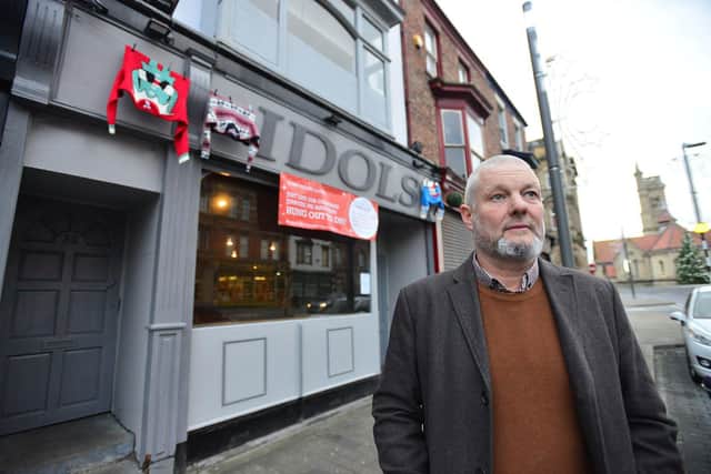 Hartlepool bar owner John Gate feels Prime Minister Boris Johnson has hung pubs out to dry with ongoing coronavirus closures.