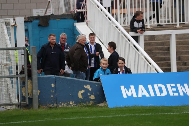Hartlepool United supporters head into the Suit Direct Stadium for their second home game of the season against Tranmere Rovers. (Credit: Mark Fletcher | MI News)