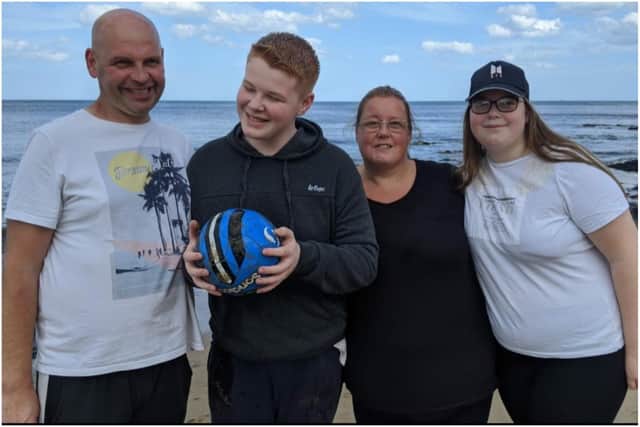 Mum-of-three Samantha Usher is now able to enjoy family time with her children and husband Keith Usher after losing the weight.