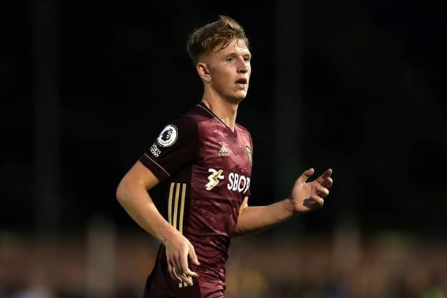 Hartlepool United are considering a loan approach for Leeds United midfielder Stuart McKinstry. (Photo by George Wood/Getty Images)