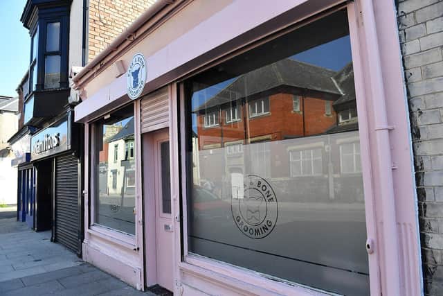 The Bark and Bone grooming salon in Murray Street.