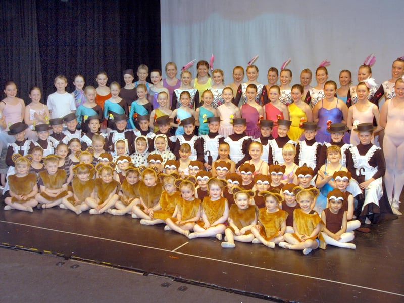 Pupils from AJ School of Dance pictured at a rehearsal for Ribbon of Life at Sutton Centre