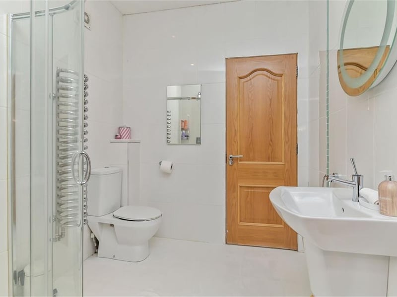 Jack and Jill shower room.
